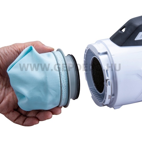 Makita CL003GD203 akkus porszívó fehér ciklon tartályos 40V max XGT BL