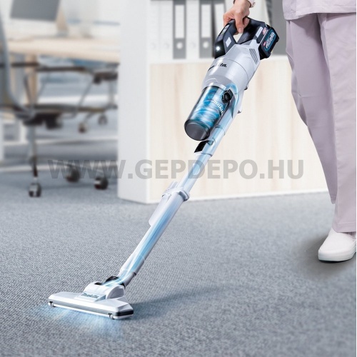 Makita CL003GZ10 akkus porszívó géptest fehér ciklon tartályos 40V max XGT BL