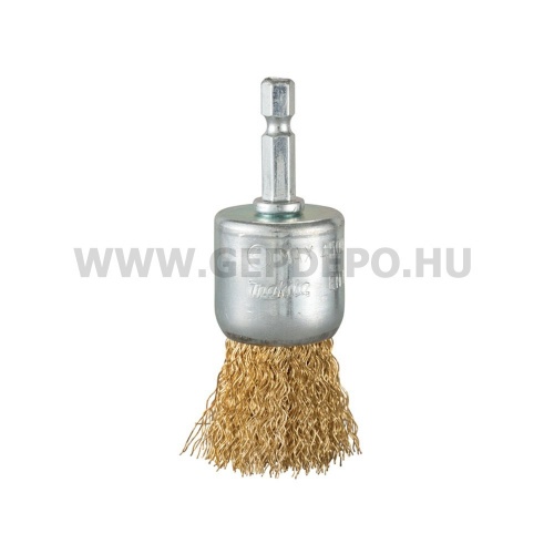 Makita drótkefe sárgaréz bevonattal 28mm 1/4"