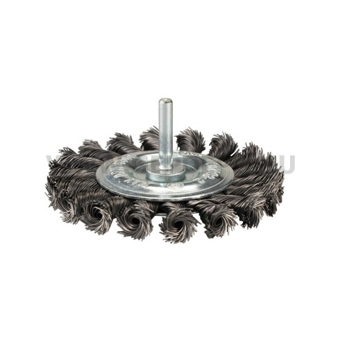 Makita drótkefe lapos fonott 100x6mm 1/4"