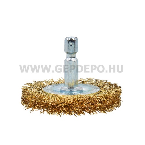 Makita drótkorong sárgaréz bevonattal 50mm 1/4"