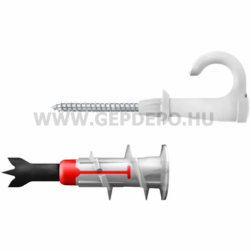 Fischer DUOPOWER műanyag dübel EasyHook félkör kampóval