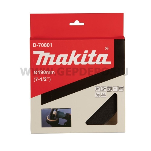 Makita fekete szivacs korong 190mm