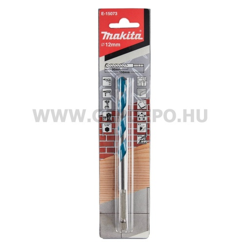 Makita 1/4" befogású TCT multi anyag fúró 150/90mm x 12mm