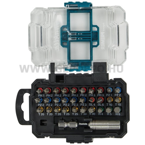Makita impact PREMIER 31db-os  bitkészlet