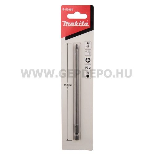 Makita Bit Cr-V PZ2 x 150mm
