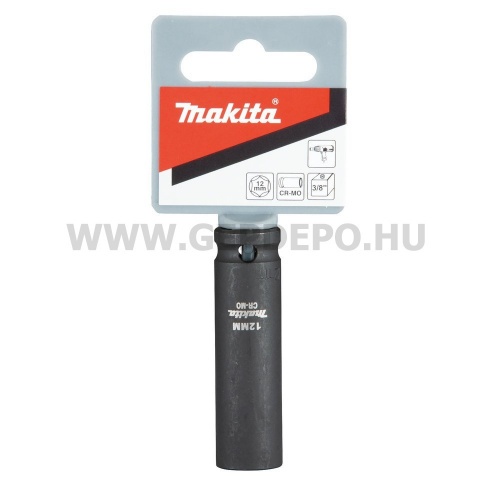 Makita CR-MO gépi dugókulcs 1/2" 17x52 mm