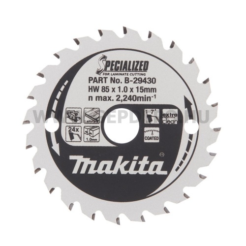 Makita Specialized körfűrészlap 85 mm f:15 Z24