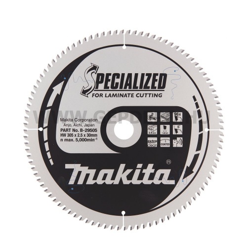 Makita Specialized körfűrészlap 305mm f:30 Z96