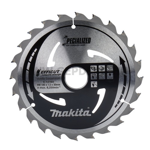 Makita EFFICUT körfűrészlap kompozithoz 185mm f:30 Z24