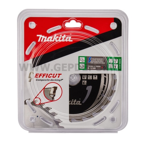 Makita EFFICUT körfűrészlap kompozithoz 185mm f:30 Z24