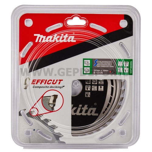 Makita EFFICUT körfűrészlap kompozithoz 185mm f:30 Z40