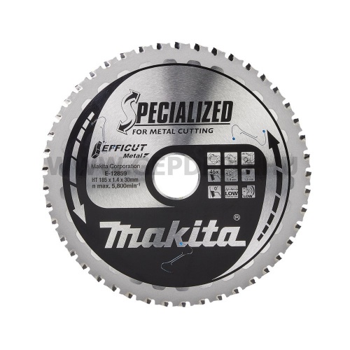 Makita EFFICUT körfűrészlap fém vágáshoz 185mm f:30 Z45