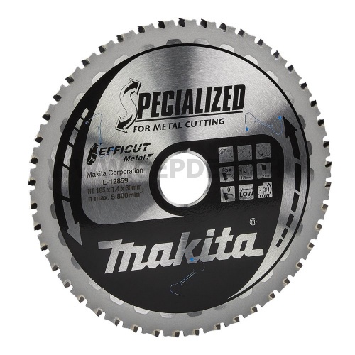 Makita EFFICUT körfűrészlap fém vágáshoz 185mm f:30 Z45