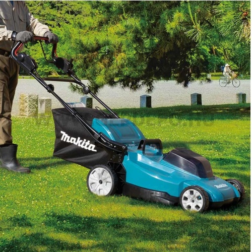 Makita DLM539Z akkus önjáró fűnyíró géptest 2X18V LXT XPT