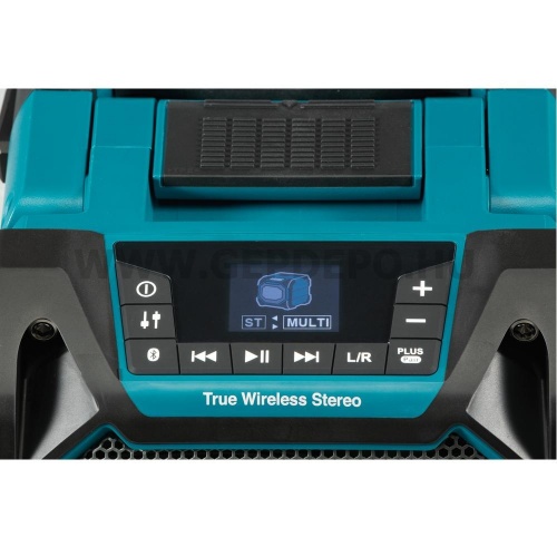 Makita DMR203 Bluetooth TWS akkus hangszóró 18V LXT 10,8V 12Vmax CXT