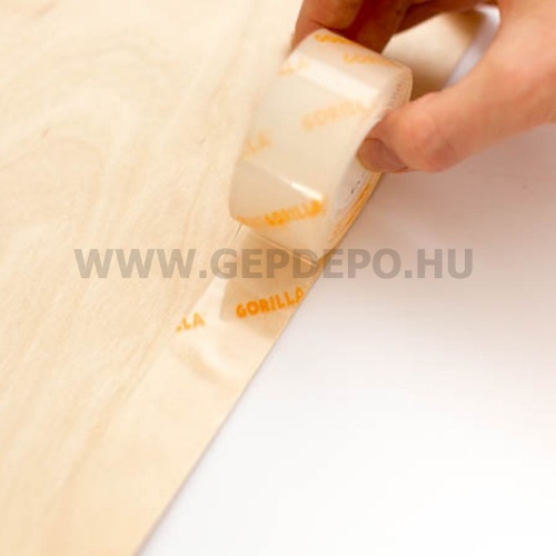 Gorilla Heavy Duty Mounting Tape kétoldalú, átlátszó ragasztószalag 25,4mm x 3,8m