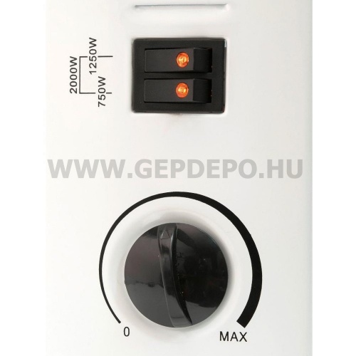 Somogyi Elektronic konvektor fűtőtest 750/1250/2000W