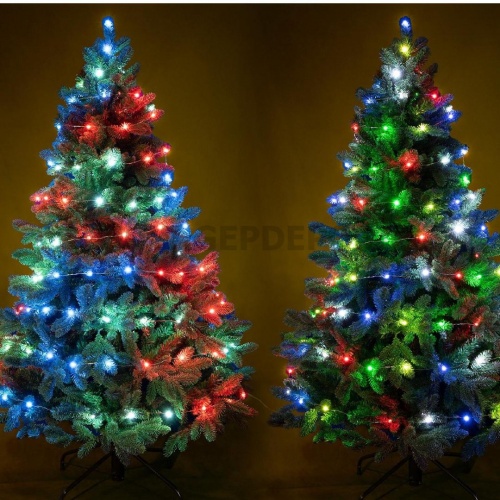 Somogyi Micro LED-es fényfüzér, RGB, 100 LED, 12 prg