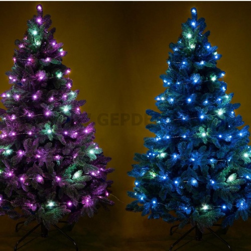 Somogyi Micro LED-es fényfüzér, RGB, 100 LED, 12 prg