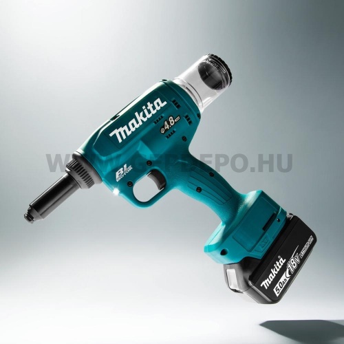 Makita DRV150Z akkumulátoros popszegecshúzó géptest 18V LXT BL XPT kofferben