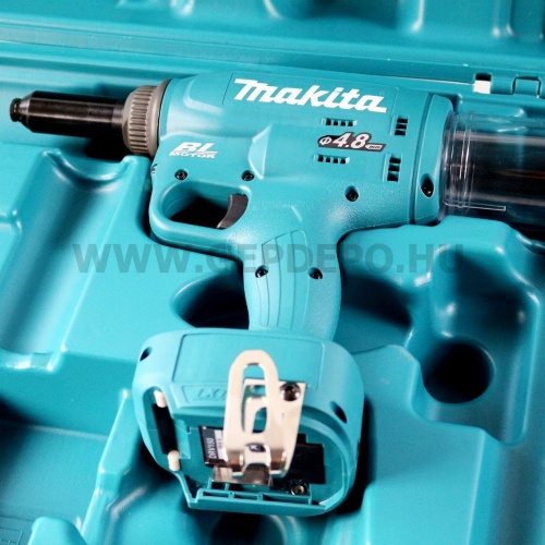 Makita DRV150Z akkumulátoros popszegecshúzó géptest 18V LXT BL XPT kofferben