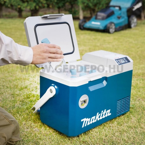 Makita CW003GZ akkus hűtő és melegentartó láda 7L XGT 40V max 18V LXT (12V/24V 230V)