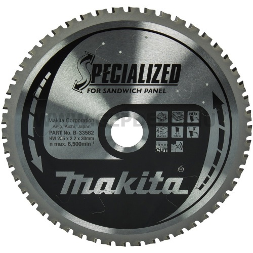 Makita Specialized körfűrészlap szendvicspanelhez 235mm f:30 Z50