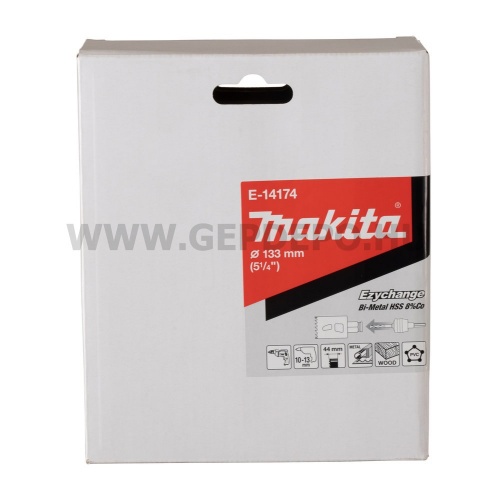 Makita bimetál körkivágó 133mm EZYCHANGE