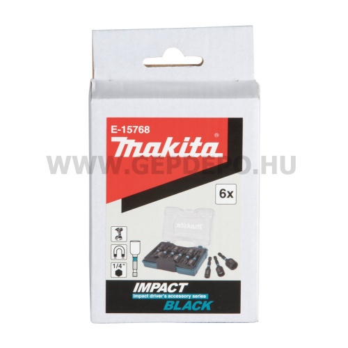 Makita impact BLACK dugókulcs készlet 6 részes