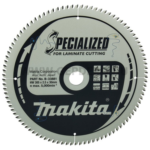 Makita Specialized körfűrészlap 305mm f:30 Z96