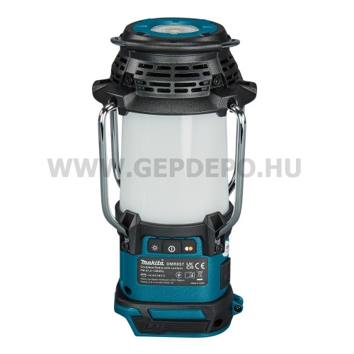 Makita DMR057 akkus rádió és lámpa 2in1 Bluetooth 14,4V-18V LXT XPT
