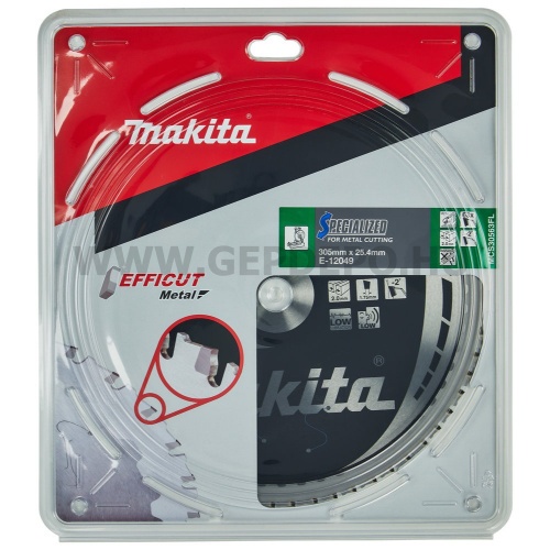 Makita EFFICUT körfűrészlap fém vágáshoz 305mm f:25,4 Z63