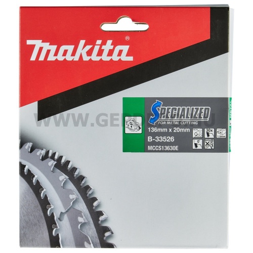 Makita Specialized körfűrészlap 136mm f:20 Z30