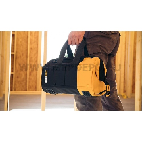 Toughbuilt 30cm masszív zárható szerszámos táska