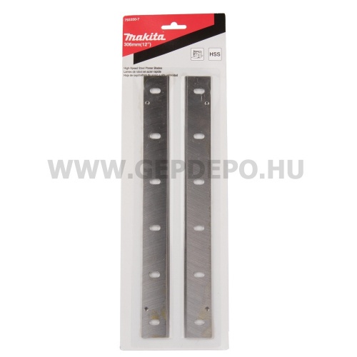 Makita élezhető gyalukés HSS 306mm 2db