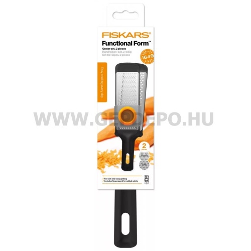 Fiskars Functional Form reszelő szett: durva &amp; finom