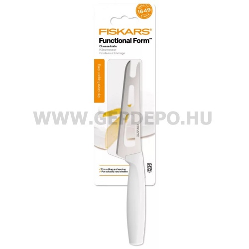 Fiskars Functional Form sajtkés fehér