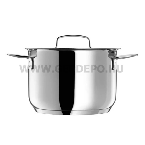 Fiskars All Steel lábas, 3L, fedővel, rozsdamentes acél