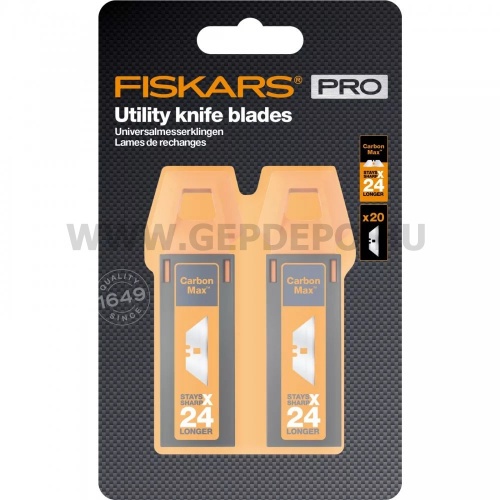 Fiskars Pótpengék CarbonMax™ pengekéshez, 20 darabos