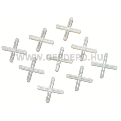 Bautool fugakereszt 3 mm (200db/cs.) üreges, hosszúszárú