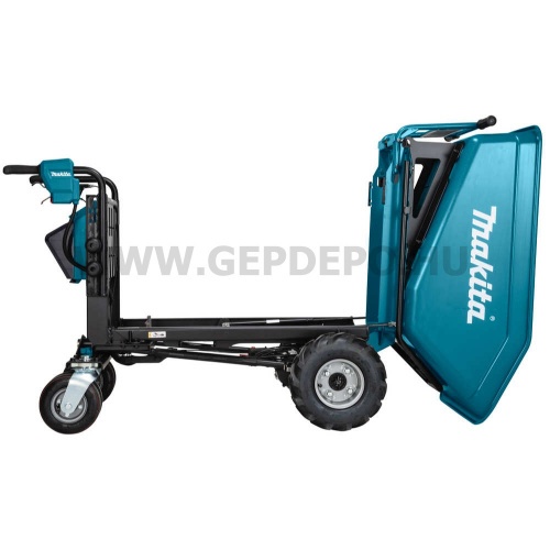 Makita DCU603Z akkus anyagmozgató talicska billencs felépítménnyel 300 kg 2x18V LXT BL XPT