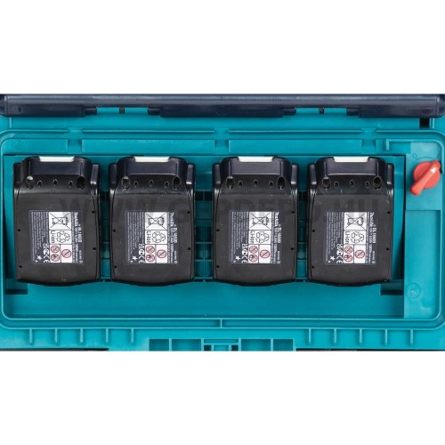 Makita DCU604Z akkus anyagmozgató talicska rács felépítménnyel 300 kg 2x18V LXT BL XPT
