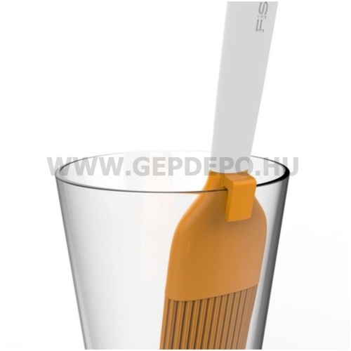 Fiskars Essential ecset, szilikon sörtékkel