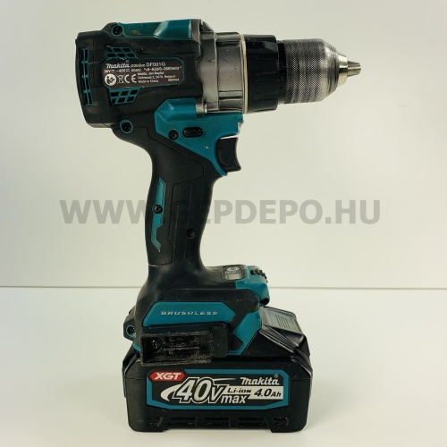 Makita DF001GM201 akkus fúró-csavarbehajtó MakPac kofferban 40V max XGT (használt-garanciális)