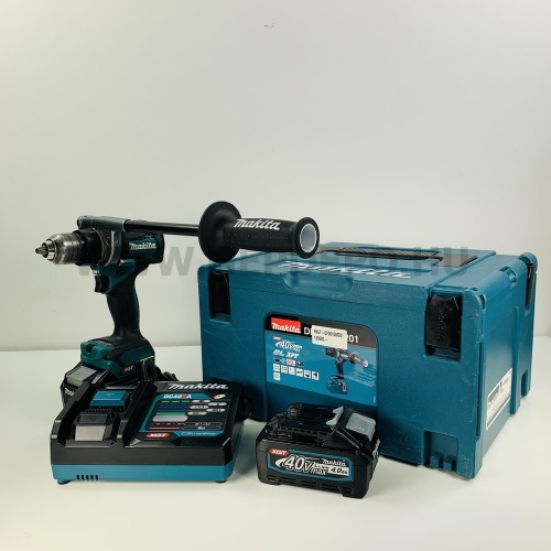 Makita DF001GM201 akkus fúró-csavarbehajtó MakPac kofferban 40V max XGT (használt-garanciális)
