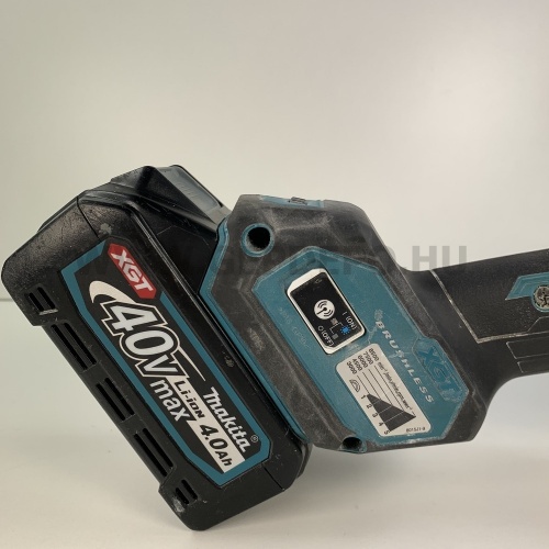 Makita GA023GM201 akkus sarokcsiszoló MakPac kofferben 40V max XGT (használt-garanciális)