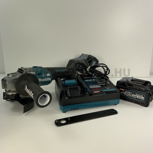 Makita GA023GM201 akkus sarokcsiszoló MakPac kofferben 40V max XGT (használt-garanciális)