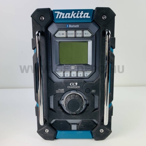 Makita DMR301 akkus Bluetooth rádió töltő funkcióval 12V-18V CXT LXT (230V) (használt-garanciális)
