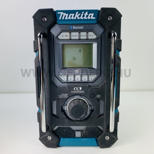 Makita DMR301 akkus Bluetooth rádió töltő funkcióval 12V-18V CXT LXT (230V) (használt-garanciális)